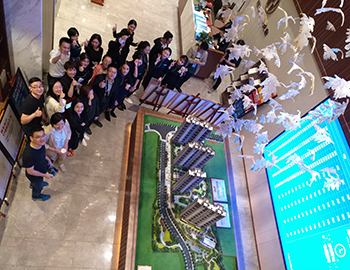 “秒光”——长沙尊龙凯时中央悦府国庆集团内部初次网上开盘